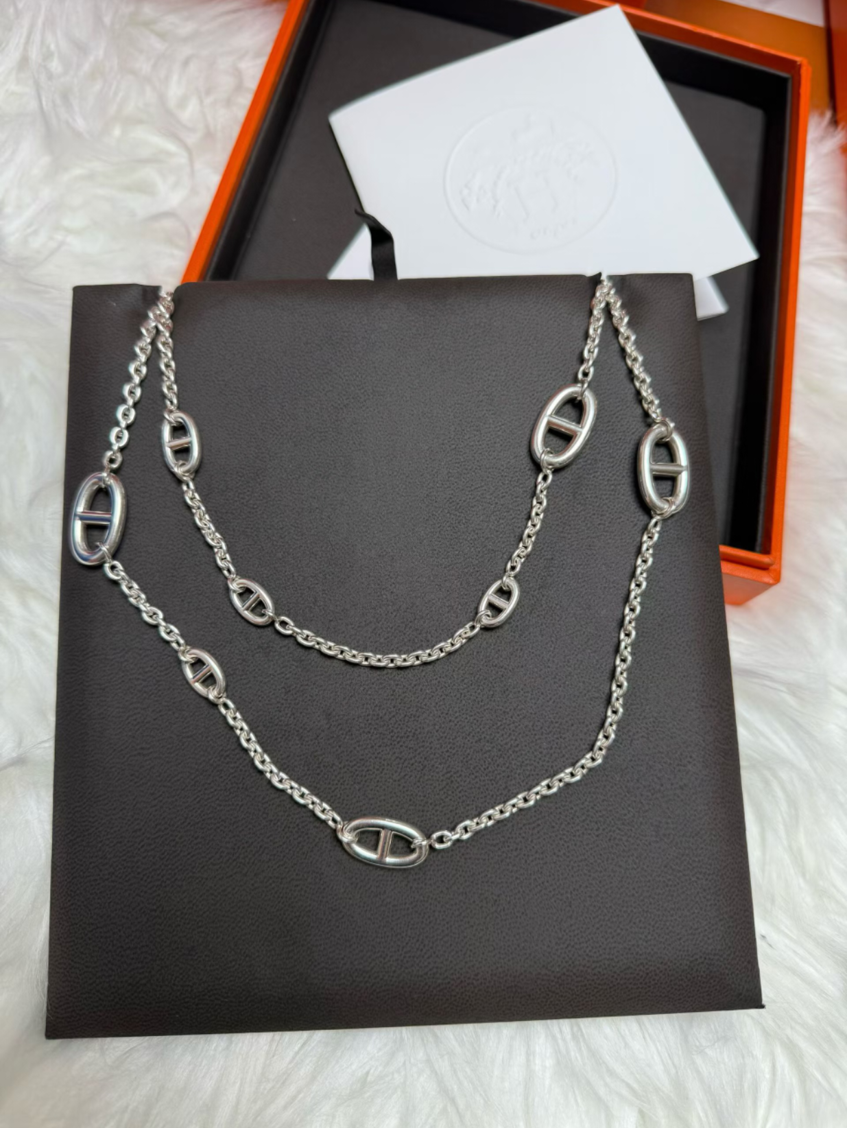 [Eterna Jewels] クラシックシルバー セーターチェーン