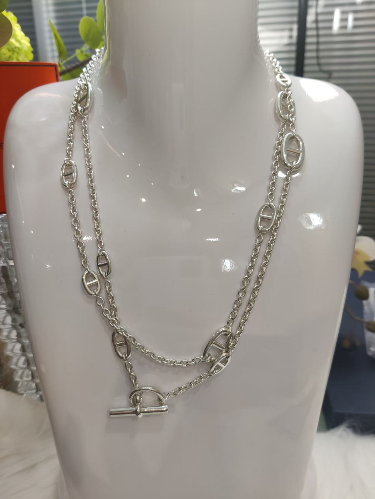[Eterna Jewels] クラシックシルバー セーターチェーン