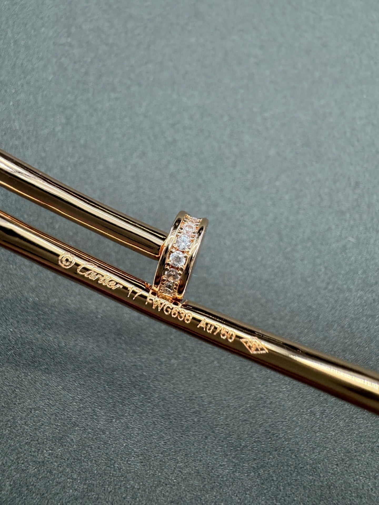 [Eterna Jewels]JUSTE ARMREIF 2.5MM DIAMANTEN2