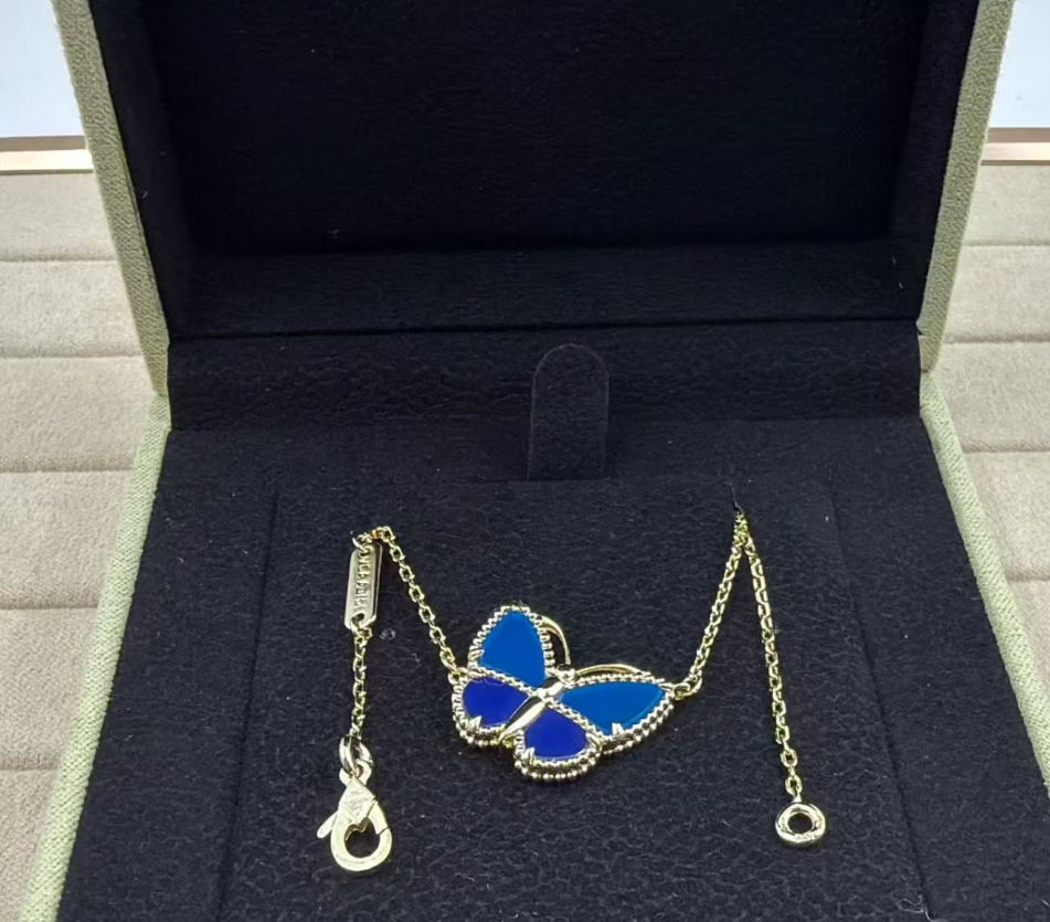 [Eterna Jewels]2026 NEUE SCHMETTERLINGSBLAUE HALSKEТТЕ
