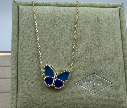 [Eterna Jewels]2026 NEUE SCHMETTERLINGSBLAUE HALSKEТТЕ
