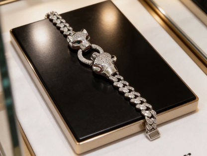 [Eterna Jewels] DOUBLE PANTHER BRACELET