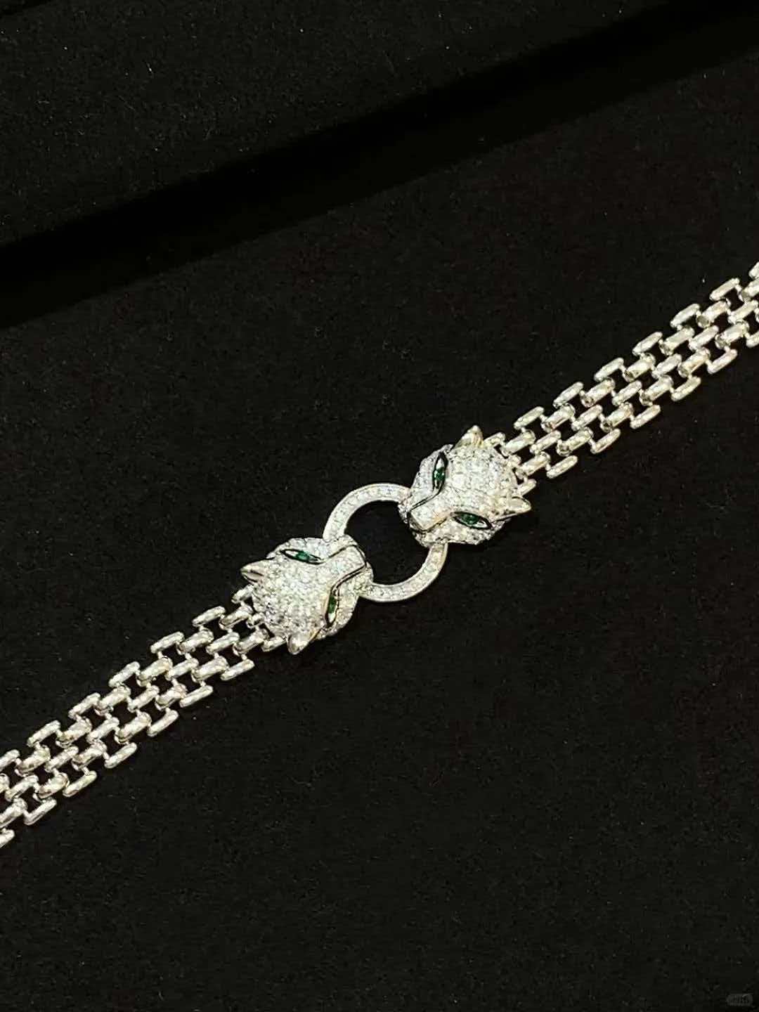 [Eterna Jewels] DOUBLE PANTHER BRACELET