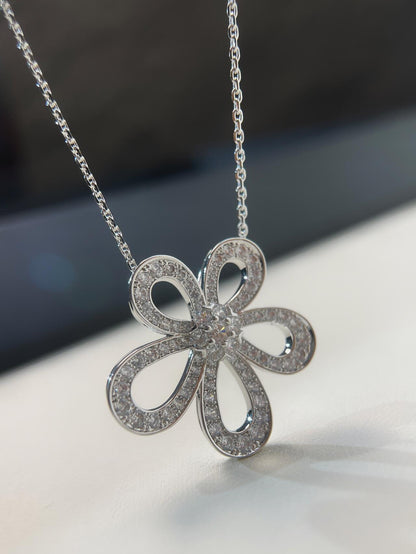 [Eterna Jewels]KLEEBRETT-MINI-ANHÄNGER 9,5 MM MIT DIAMANTEN