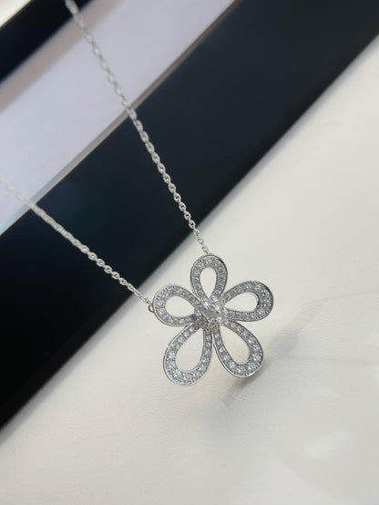 [Eterna Jewels]KLEEBRETT-MINI-ANHÄNGER 9,5 MM MIT DIAMANTEN