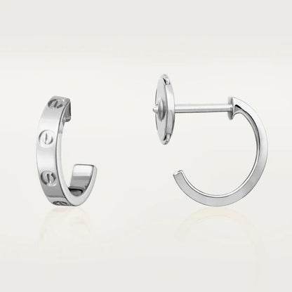 [Eterna Jewels]LIEBES-OHRRINGE 2,65 MM SILBER