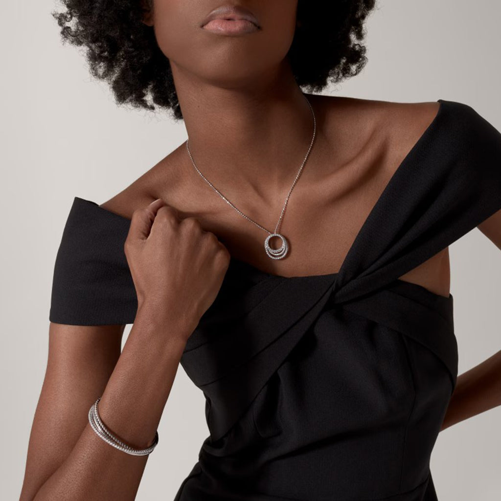 [Eterna Jewels]ETINCELLE  FULL DIAMOND NECKLACE