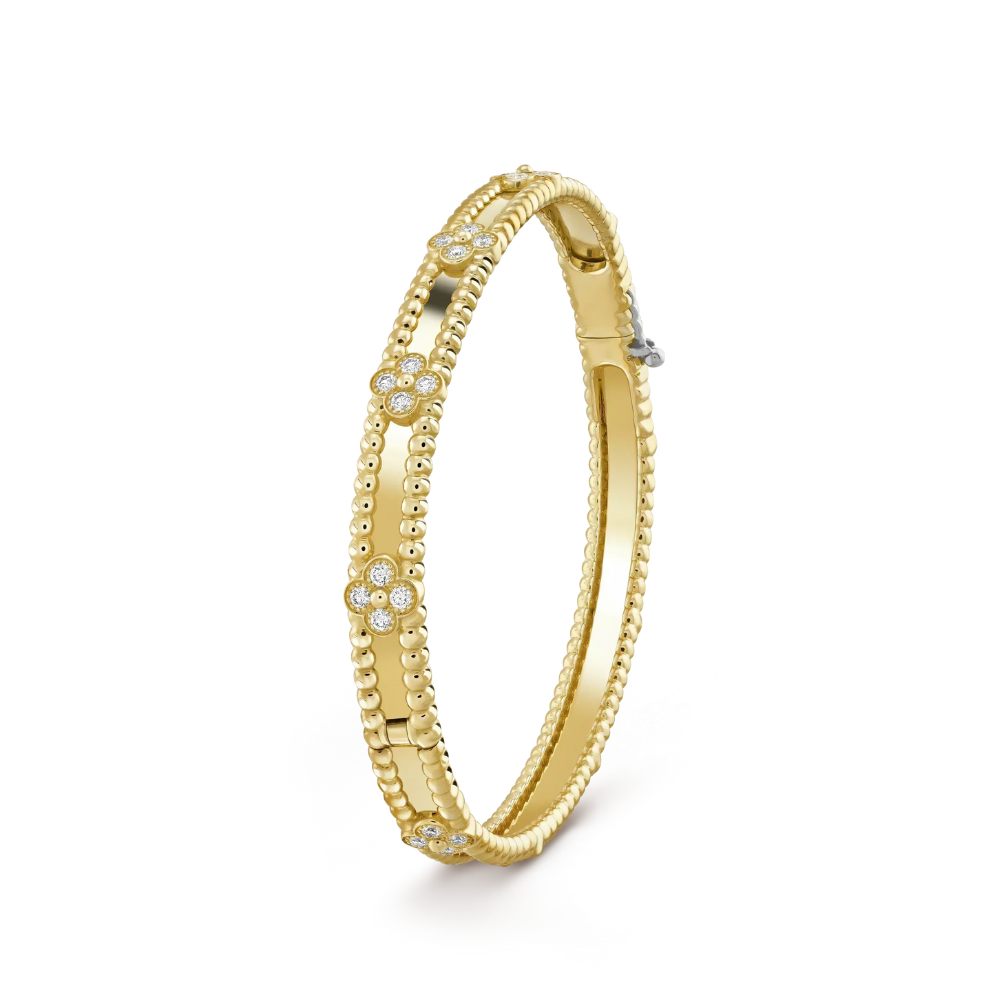 [Eterna Jewels]KLEEBUTT-ARMBAND 4MM DIAMANTEN