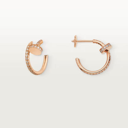[Eterna Jewels]JUSTE FULL DIAMOND SMALL EARRINGS