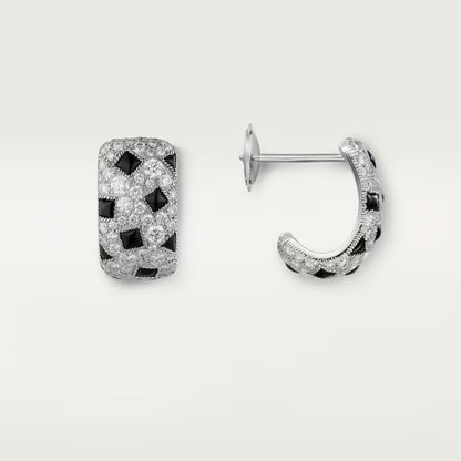 [Eterna Jewels]PANTHERE MINI FULL DIAMOND EARRINGS
