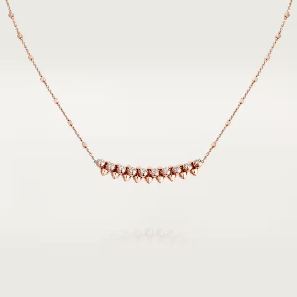 [Eterna Jewels]CLASH  MEDIUM DIAMOND NECKLACE