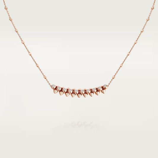 [Eterna Jewels]CLASH  MEDIUM DIAMOND NECKLACE