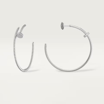 [Eterna Jewels]JUSTE FULL DIAMOND LARGE EARRINGS