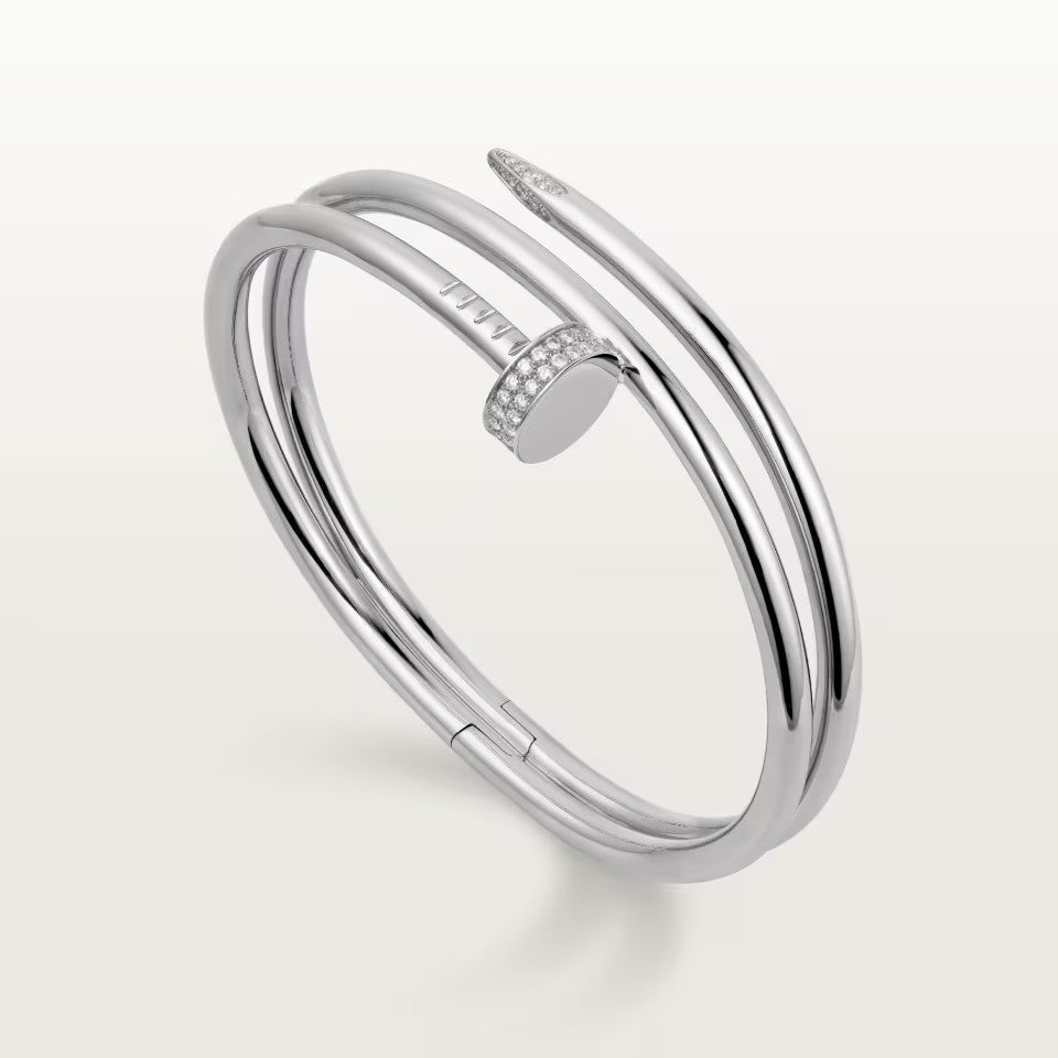 [Eterna Jewels]JUSTE BRACELET 3.5MM DOUBLE ROW DIAMOND