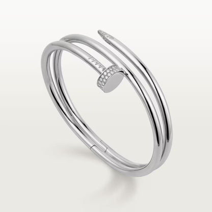 [Eterna Jewels]JUSTE BRACELET 3.5MM DOUBLE ROW DIAMOND