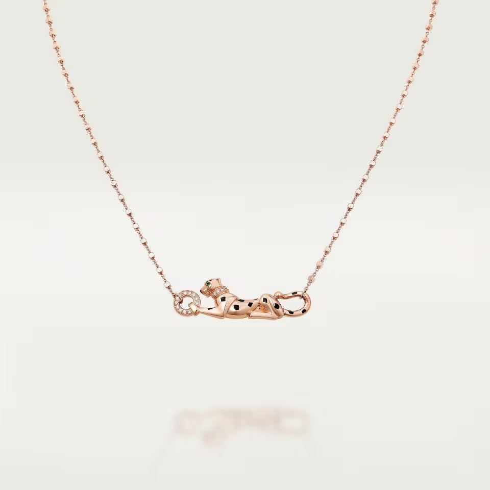 [Eterna Jewels]PANTHERE FULL DIAMOND NECKLACE