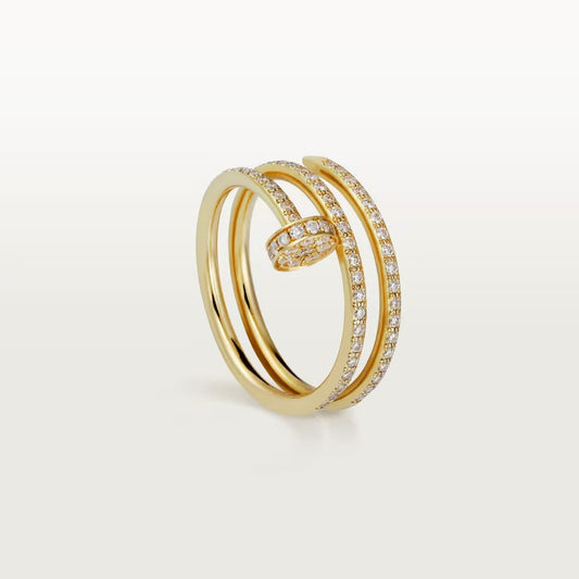 [Eterna Jewels]JUSTE RING 4.8MM FULL DIAMOND