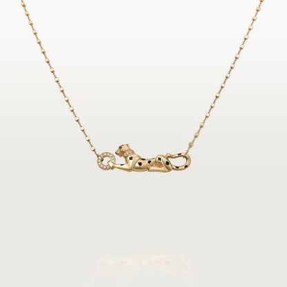 [Eterna Jewels]PANTHERE FULL DIAMOND NECKLACE