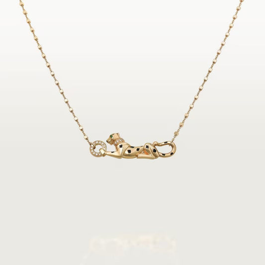 [Eterna Jewels]PANTHERE FULL DIAMOND NECKLACE