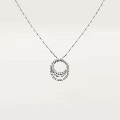 [Eterna Jewels]ETINCELLE  FULL DIAMOND NECKLACE
