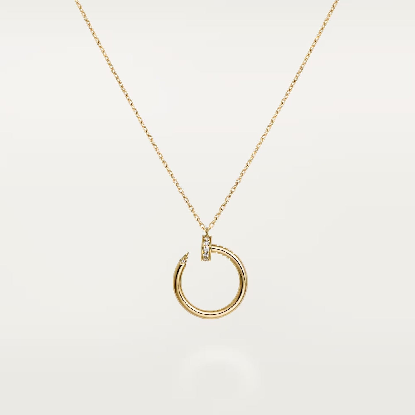 [Eterna Jewels]JUSTE NECKLACE HALF DIAMOND