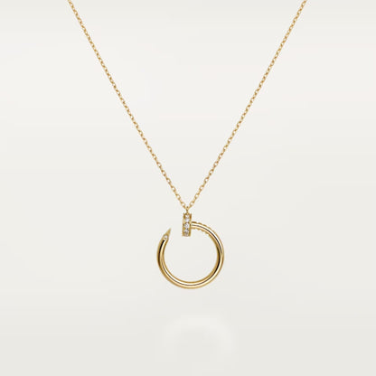 [Eterna Jewels]JUSTE NECKLACE HALF DIAMOND