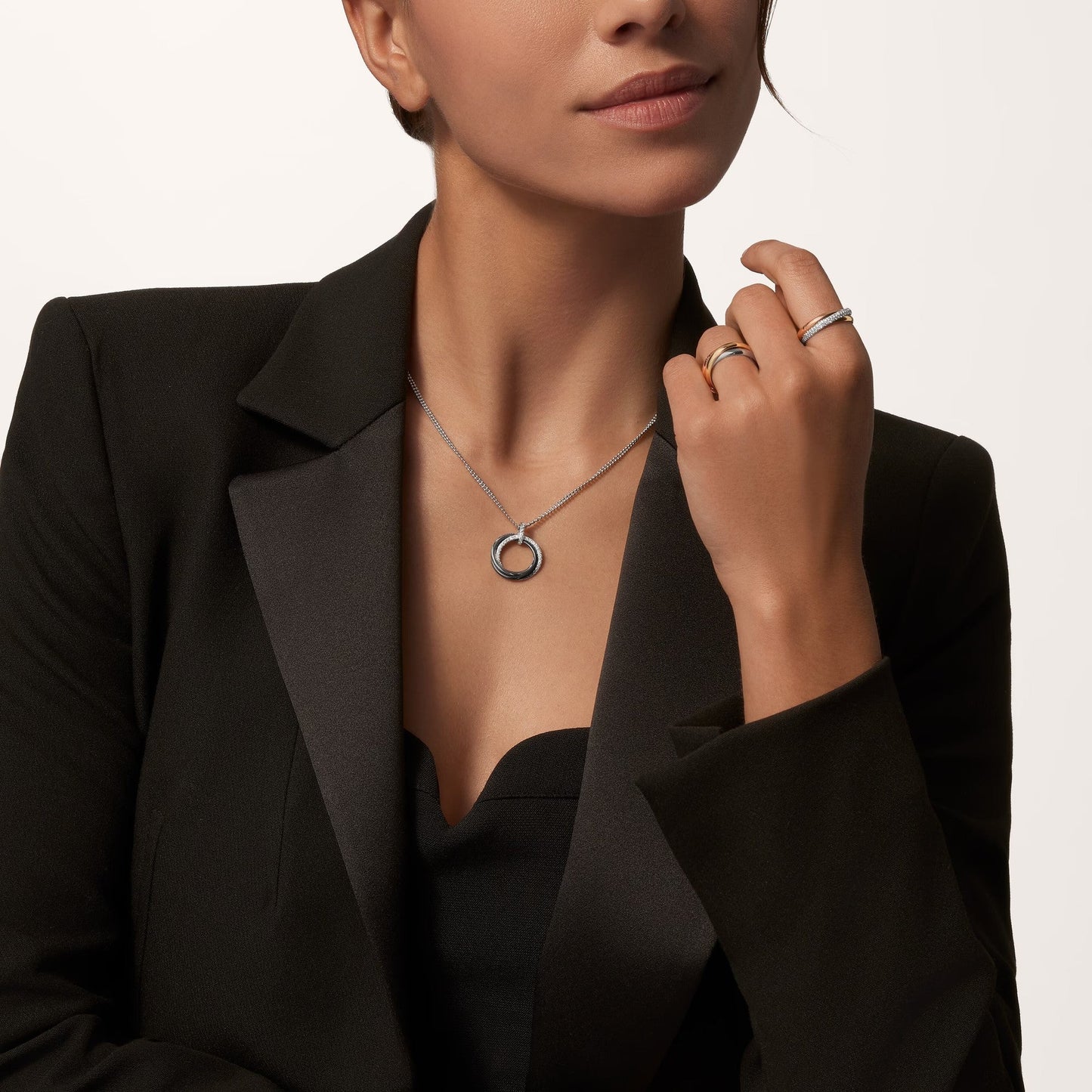 [Eterna Jewels]TRINITY CERAMIC NECKLACE