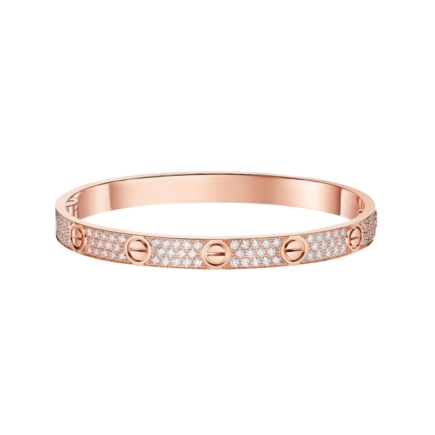 [Eterna Jewels]LOVE BRACELET 6.1MM DIAMOND-PAVED