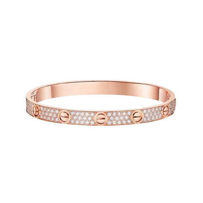 [Eterna Jewels]LOVE BRACELET 6.1MM DIAMOND-PAVED