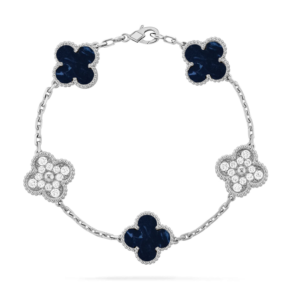 [Eterna Jewels]KLEE 5 MOTIV PIETERSIT ARMBAND KOLLEKTION