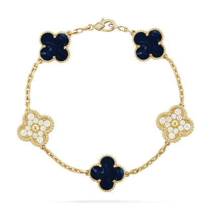[Eterna Jewels]KLEE 5 MOTIV PIETERSIT ARMBAND KOLLEKTION