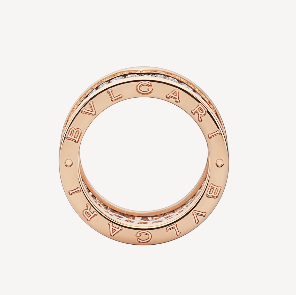 [Eterna Juwelen]ZERO 1 MIT DIAMANTEN AUF DEM SPIRALRING