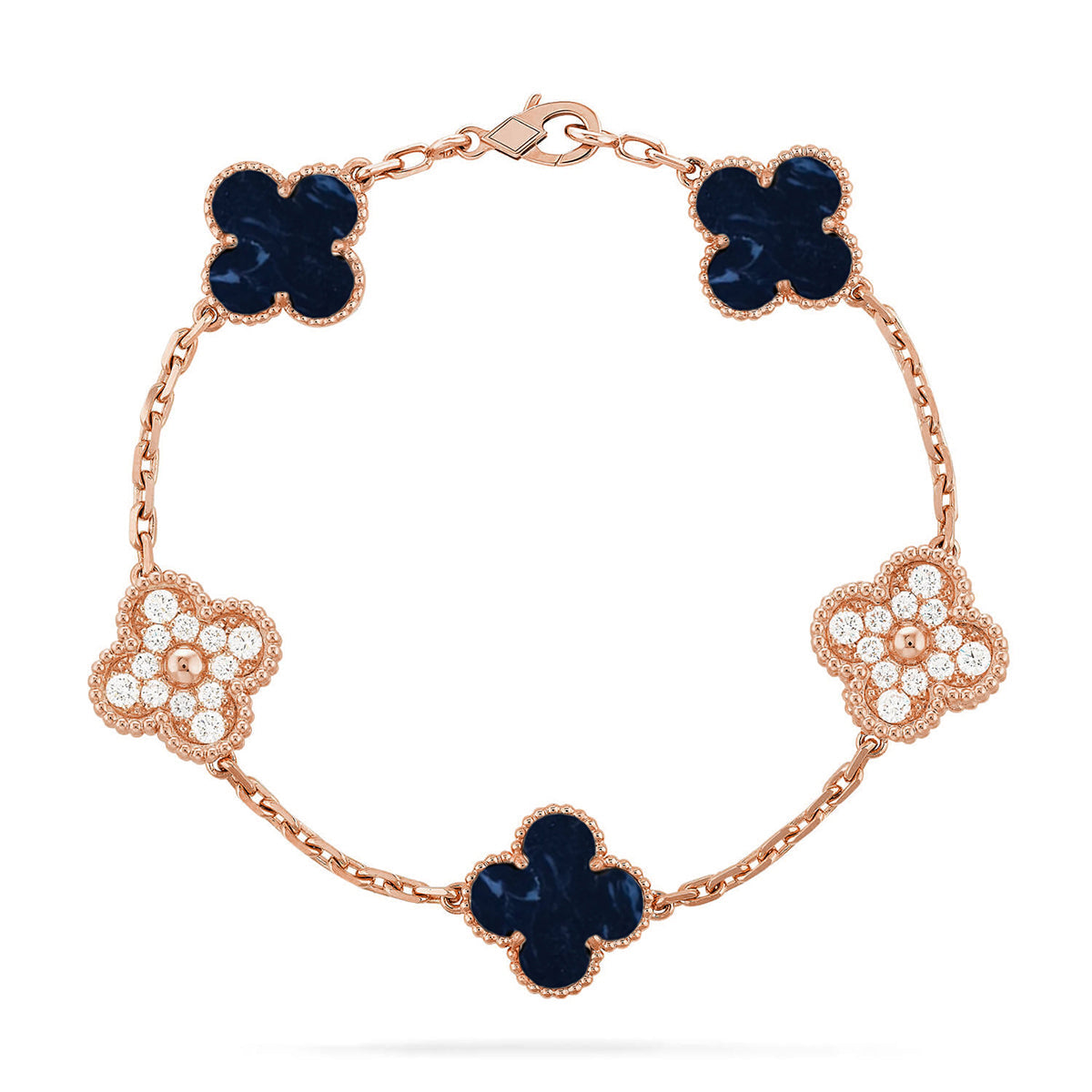 [Eterna Jewels]KLEE 5 MOTIV PIETERSIT ARMBAND KOLLEKTION