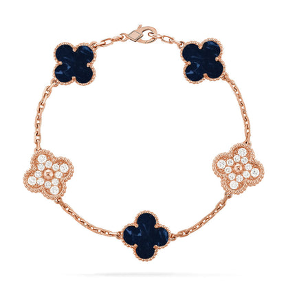 [Eterna Jewels]KLEE 5 MOTIV PIETERSIT ARMBAND KOLLEKTION