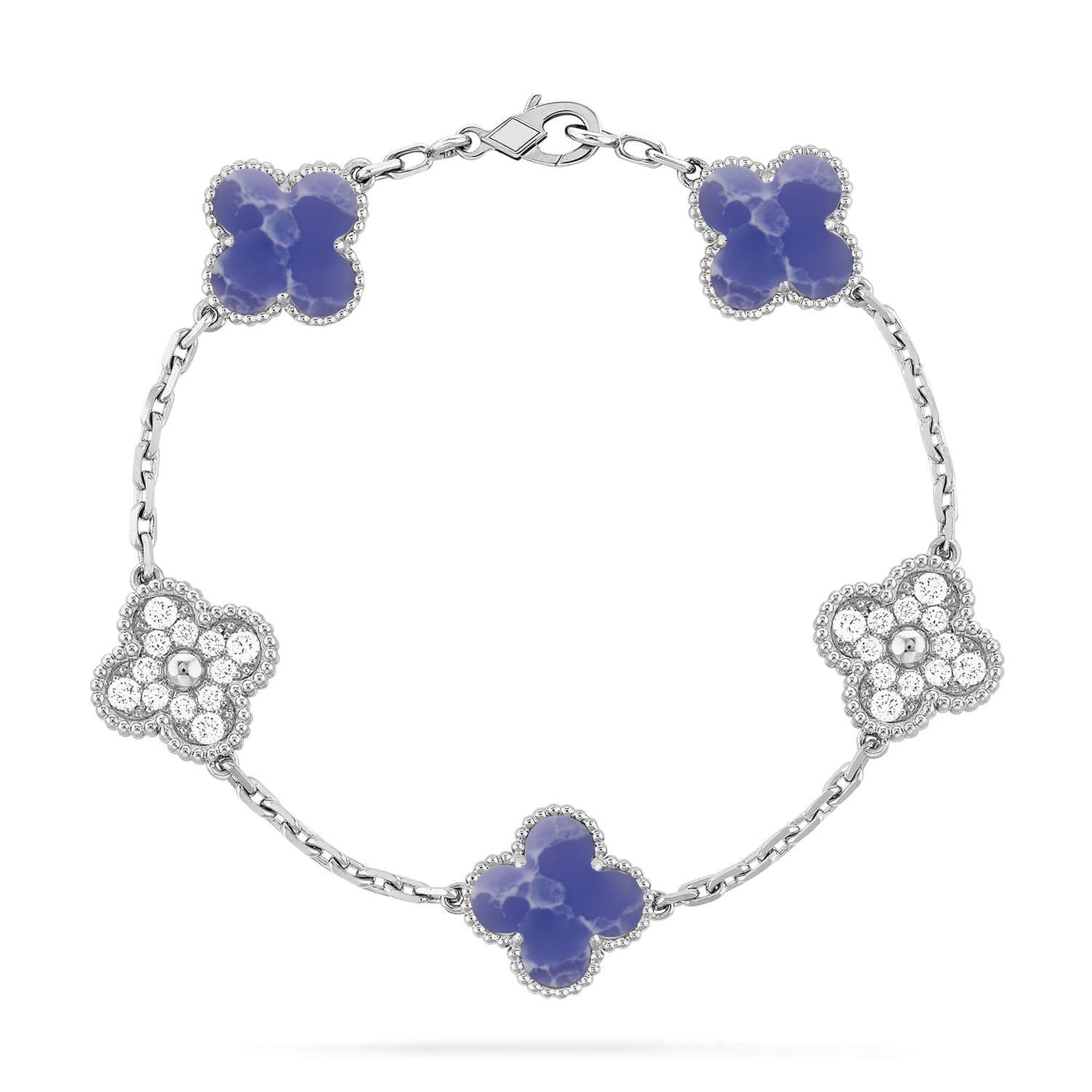 [Eterna Jewels]KLEEBRETT 5 MOTIV BLAUE ADERN ARMBAND-KOLLEKTION
