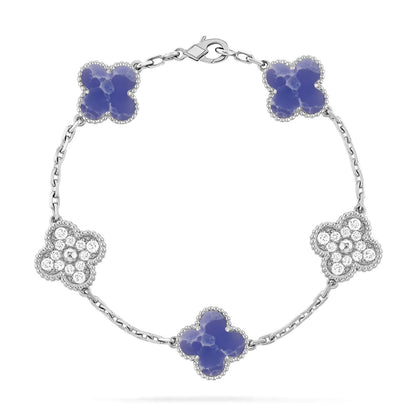 [Eterna Jewels]KLEEBRETT 5 MOTIV BLAUE ADERN ARMBAND-KOLLEKTION