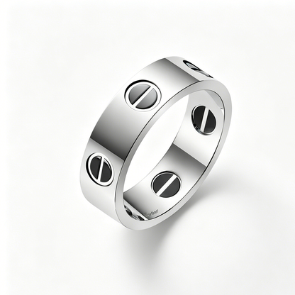 [Eterna Jewels]LOVE RING 5.5MM NO DIAMONDS  CERAMIC