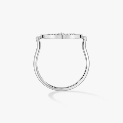 [Eterna Jewels]LUCKY MOVE PAVED SILBER DIAMANTENRING