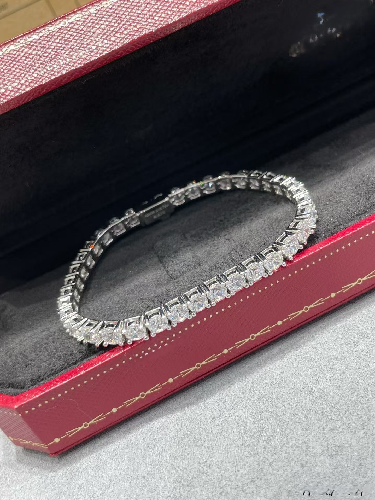 [Eterna Jewels]TENNIS BRACELET WITH FULL DIAMOND SETTING