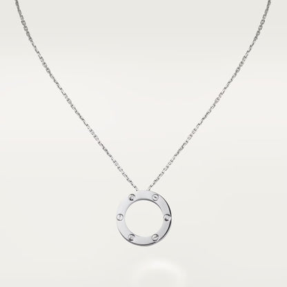 [Eterna Jewels]LOVE NECKLACE 16MM 3 DIAMONDS