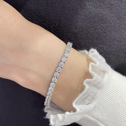 [Eterna Jewels]TENNIS BRACELET WITH FULL DIAMOND SETTING