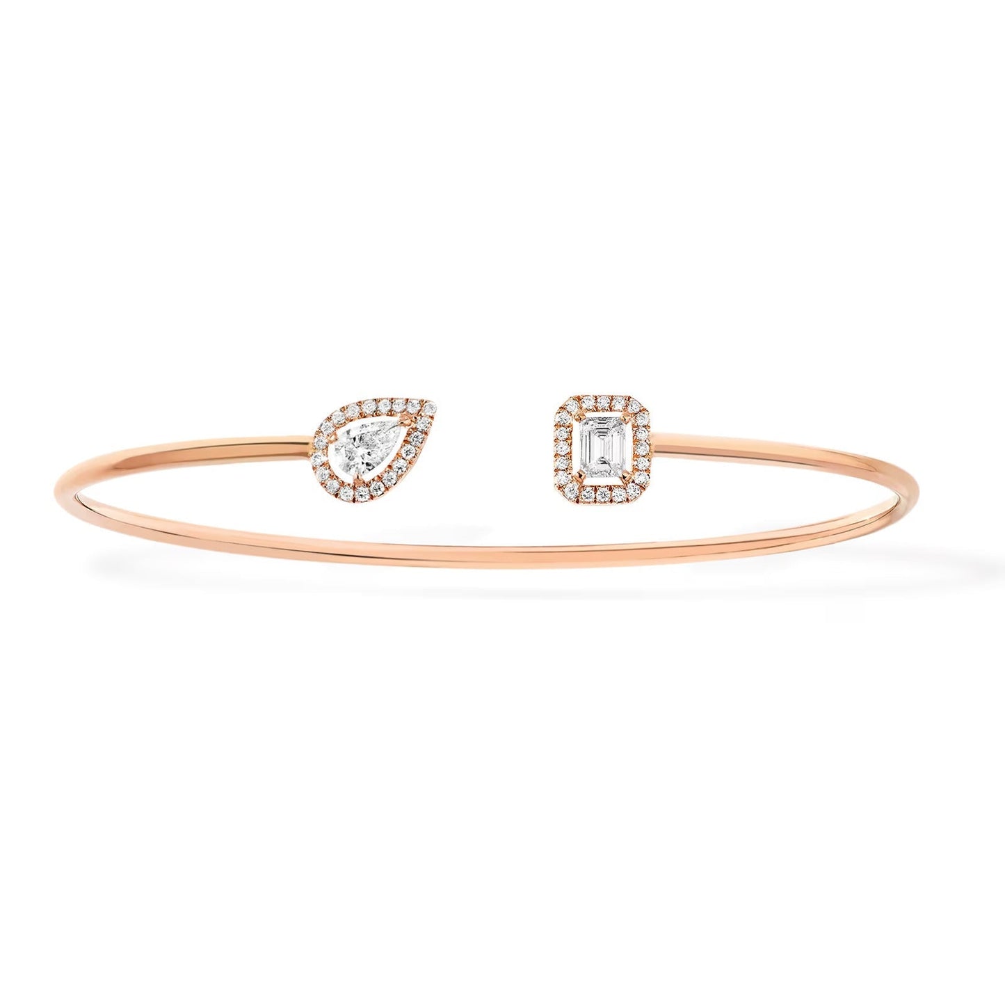 [Eterna Jewels]FLEXIBLER ARMREIF MY TWIN TOI & MOI SILBER DIAMANTEN