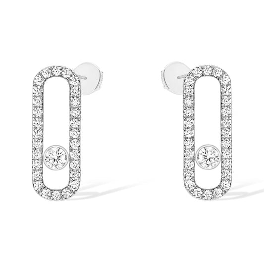 [Eterna Jewels]MOVE UNO OHRSTECKER DIAMANT PAVE