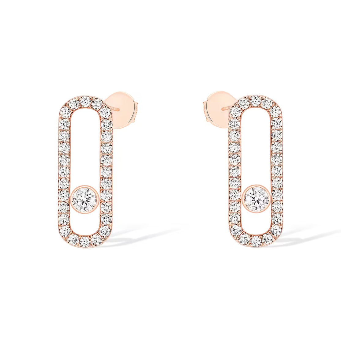 [Eterna Jewels]MOVE UNO OHRSTECKER DIAMANT PAVE