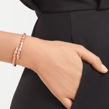 [MR_]SERPENTI VIPER ROSÉGOLD-ARMBAND