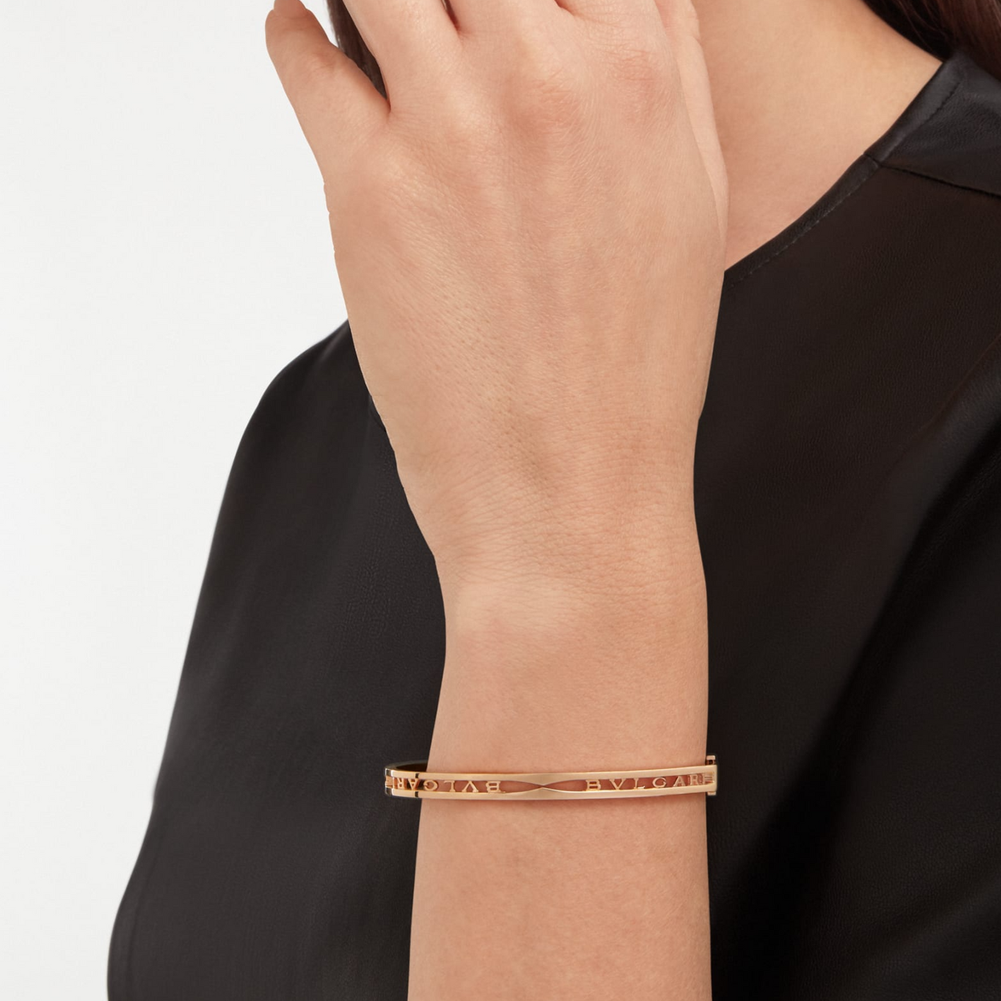 [Eterna Jewels] ZERO 1 SPIRAL LOGO ROSÉGOLD-ARMBAND