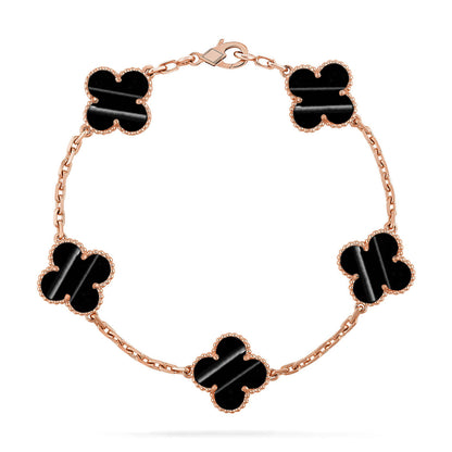 [Eterna Jewels] CLOVER 5 MOTIF PULSAR STONE BRACELET KOLLEKTION