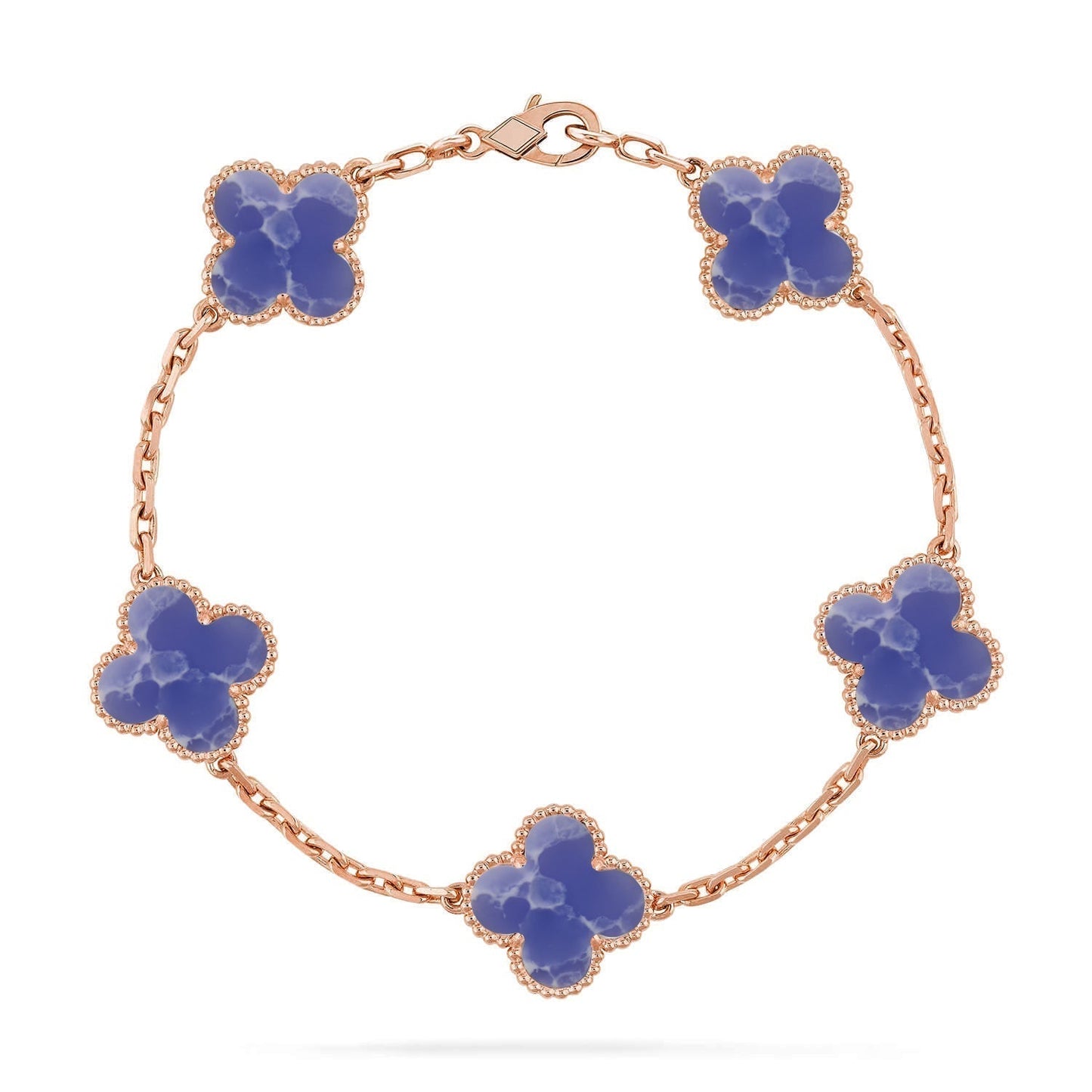 [Eterna Jewels]KLEEBRETT 5 MOTIV BLAUE ADERN ARMBAND-KOLLEKTION