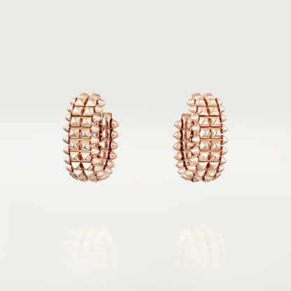 [Eterna Jewels]CLASH 9.2MM DOUBLE ROW EARRINGS