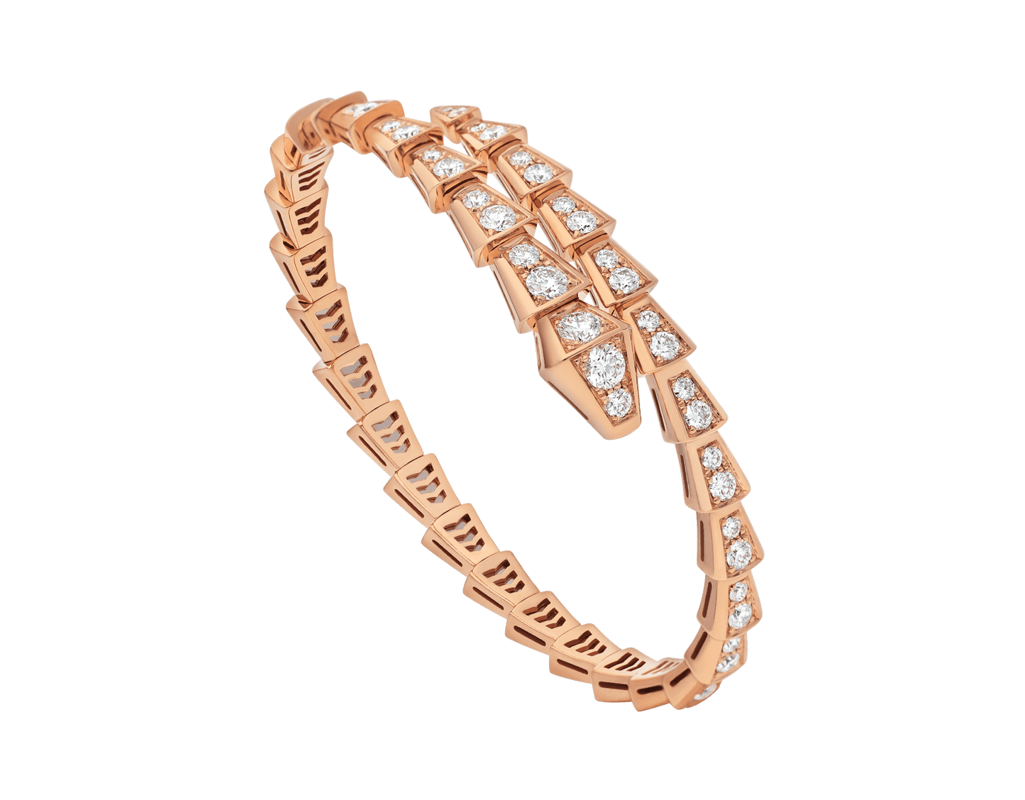 [Eterna Jewels]SERPENTI ARMREIF 6.8MM ROSÉGOLD DIAMANT